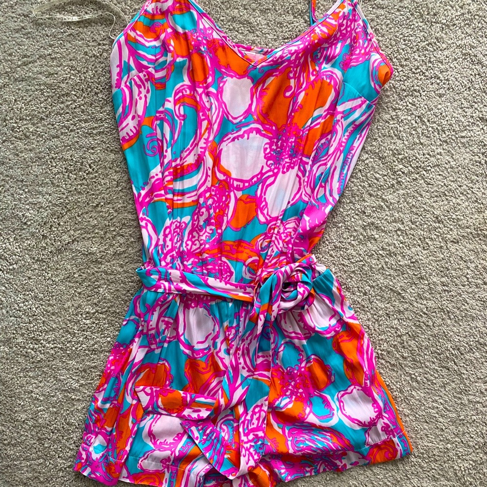 Size medium lilly Pulitzer romper